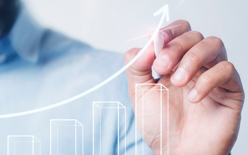 Professional IT team working together